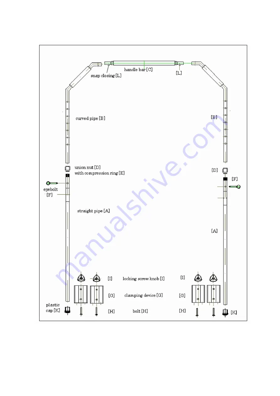 Trimilin Support-Bar Assembly Instruction Download Page 2