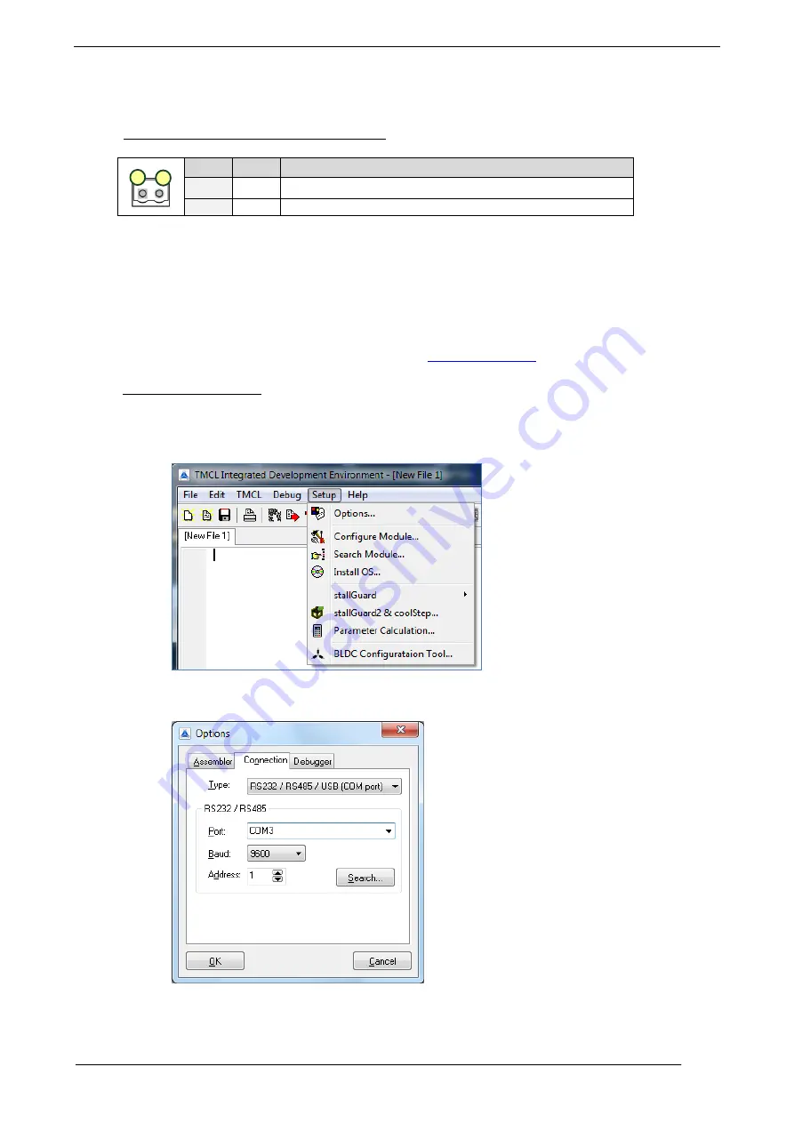 Trinamic TMCM-351 Firmware Manual Download Page 7