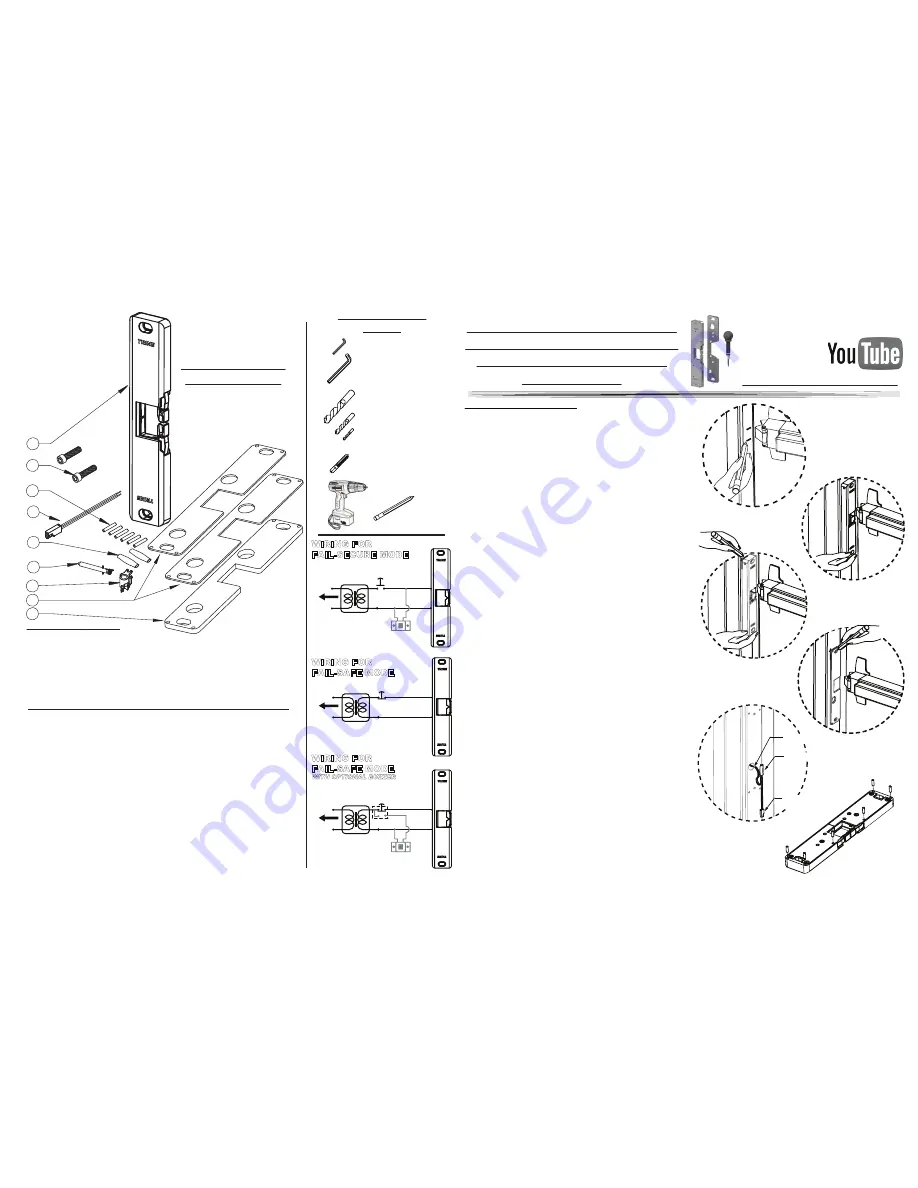 Trine 4100 Electric Strike Installation Instructions Manual Download Page 10