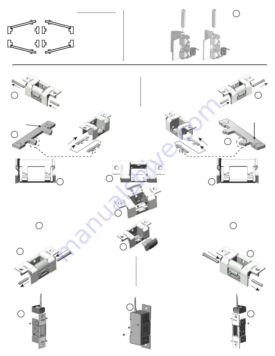 Trine 4100 Electric Strike Installation Instructions Manual Download Page 27