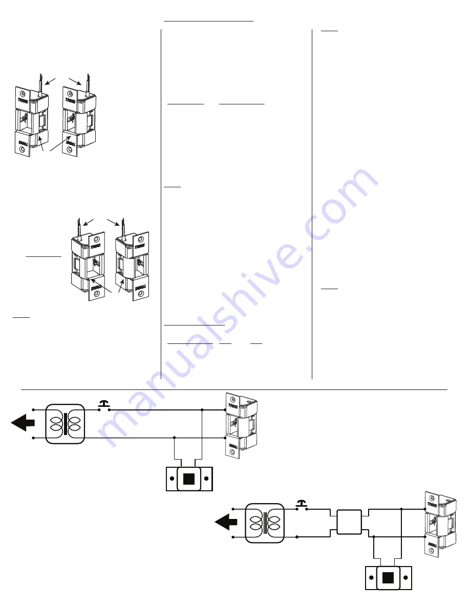 Trine 4100 Electric Strike Installation Instructions Manual Download Page 28