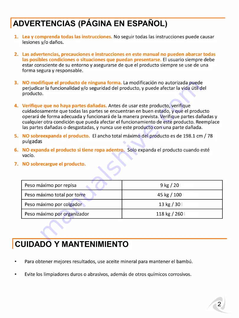 Trinity 922365 Owner'S Manual Download Page 3