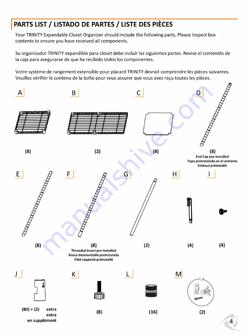 Trinity 922365 Owner'S Manual Download Page 5