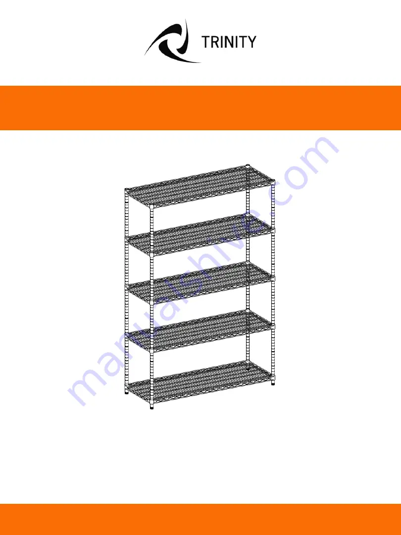 Trinity ECOSTORAGE TBFZ-0910 Owner'S Manual Download Page 1