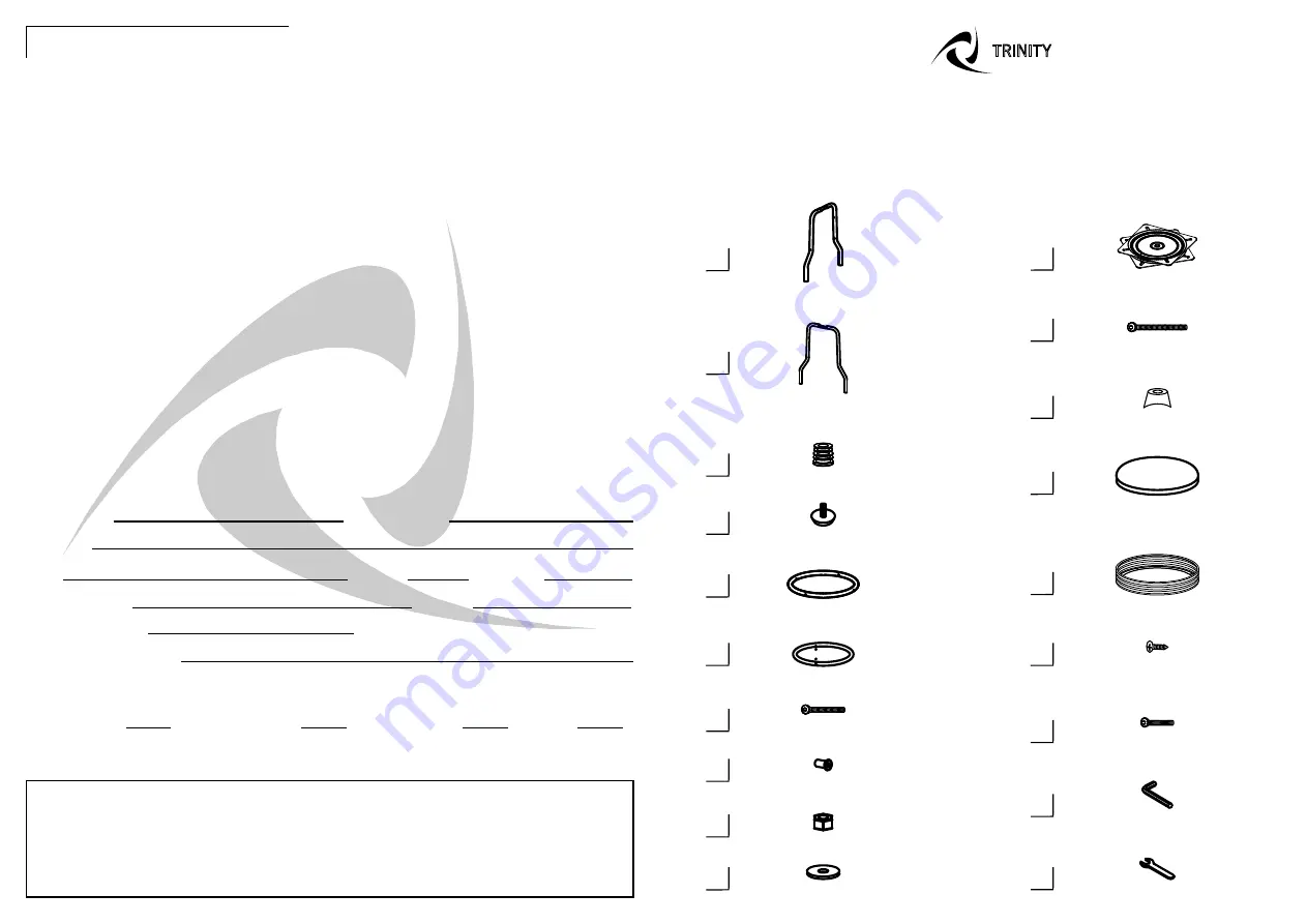 Trinity TWE-1101 User Manual Download Page 1