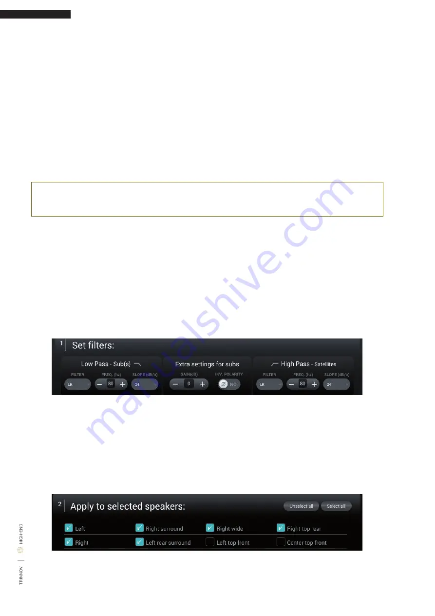 Trinnov Audio Altitude16 Скачать руководство пользователя страница 72