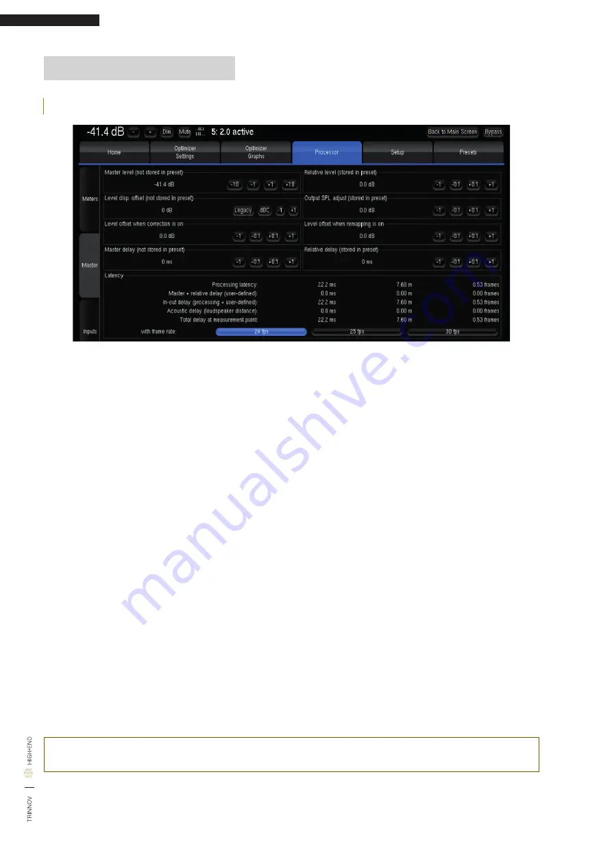 Trinnov Audio Altitude16 User Manual Download Page 108