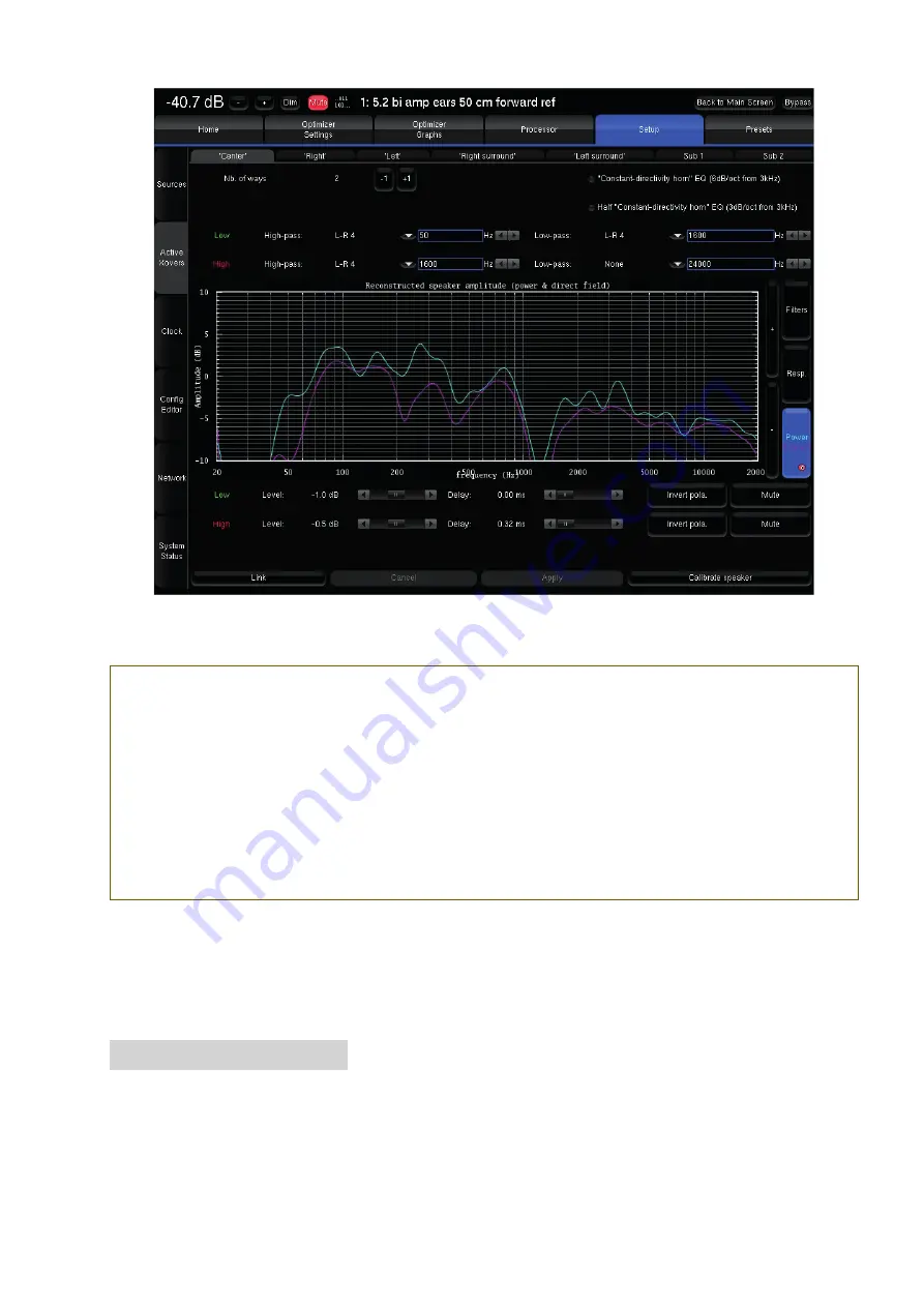 Trinnov Audio Altitude16 Скачать руководство пользователя страница 143