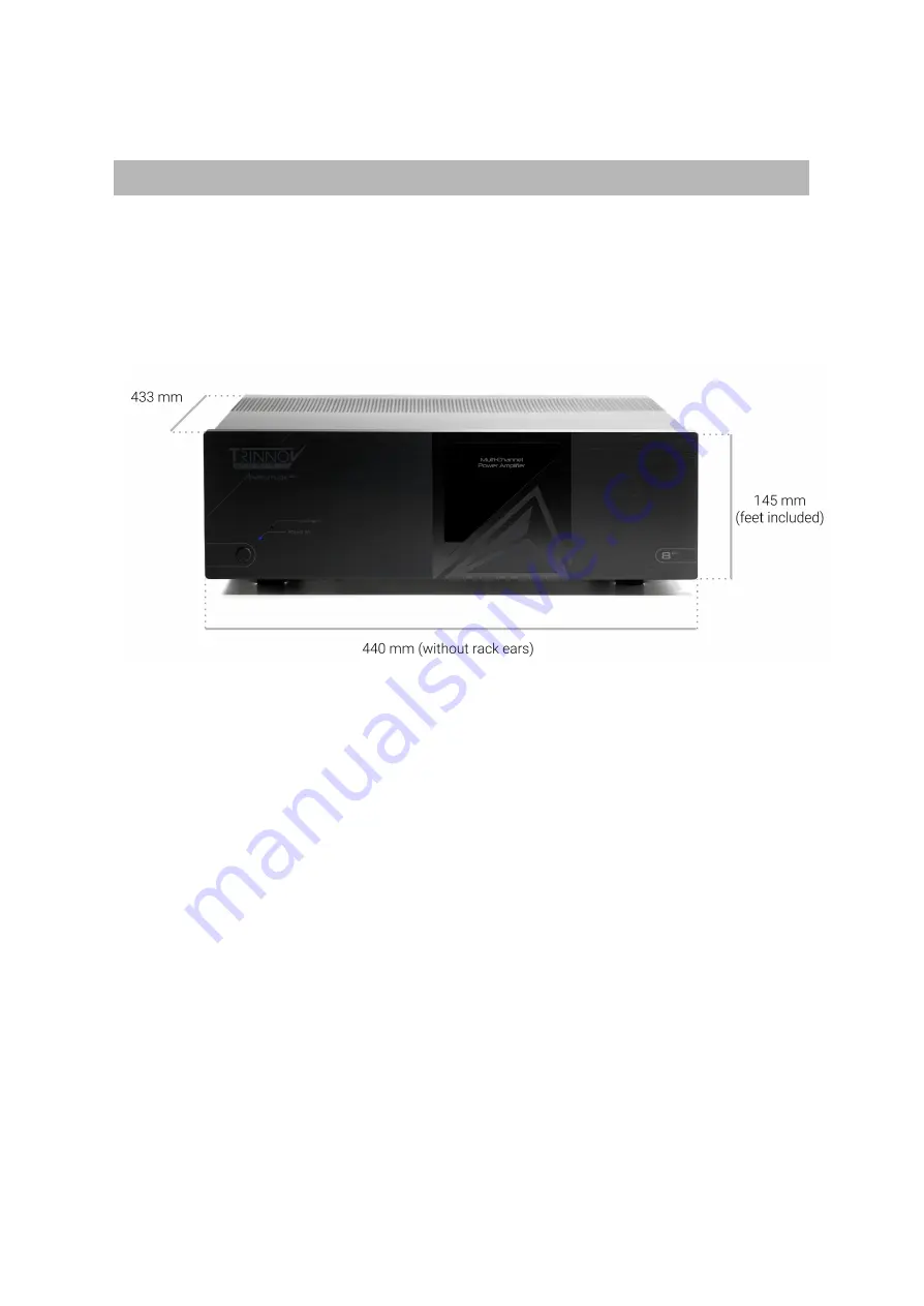 Trinnov Audio AMPLITUDE 8M User Manual Download Page 8