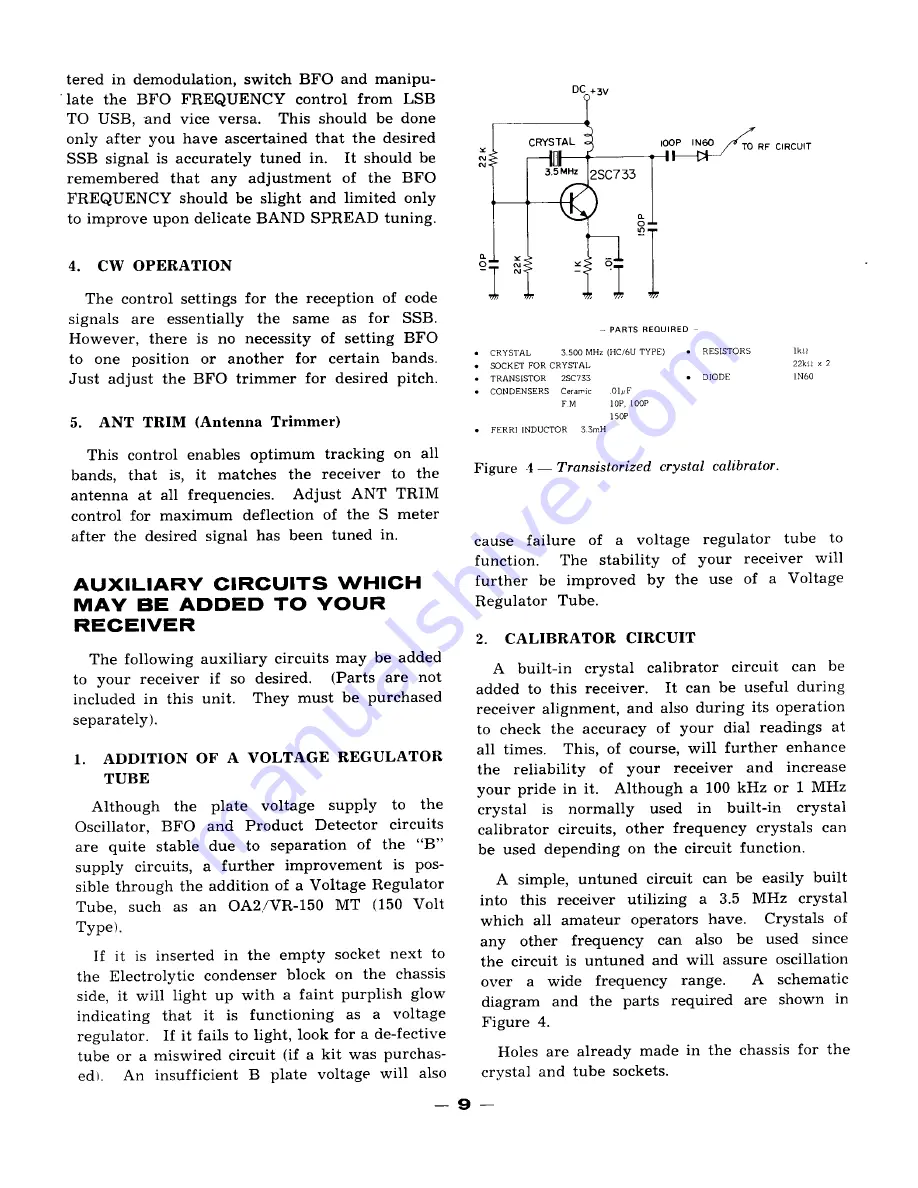 Trio Kenwood 9R-59DS Operating Instructions Manual Download Page 9