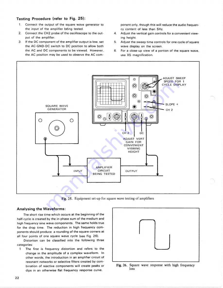 Trio CS-1560AII Instruction Manual Download Page 23