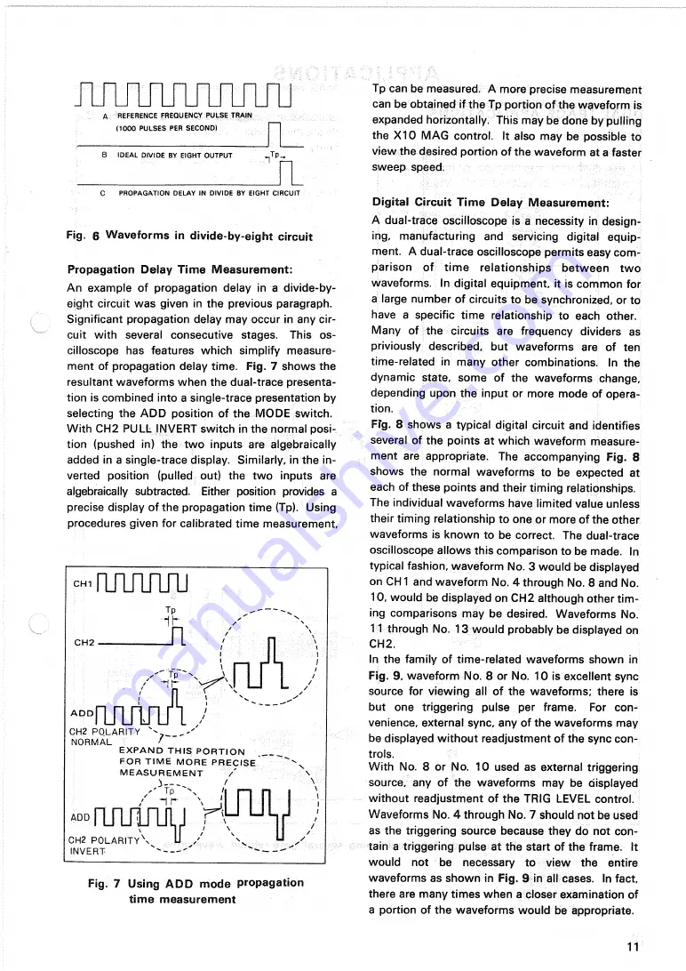 Trio CS-1566A Instruction Manual Download Page 11