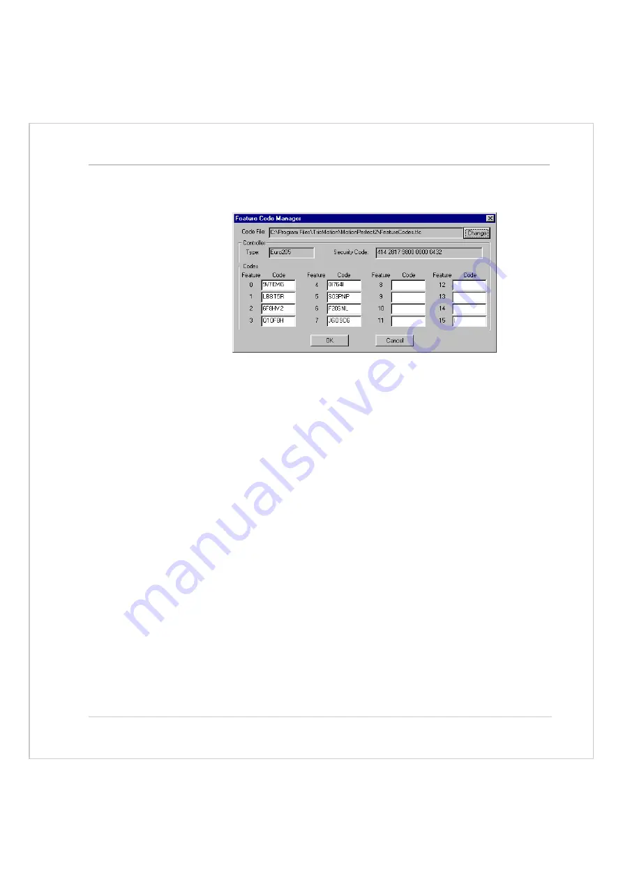 Trio Motion Coordinator Euro 205 Technical Reference Manual Download Page 404