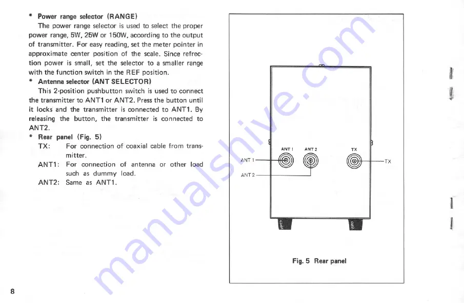 Trio PF-810 Скачать руководство пользователя страница 7