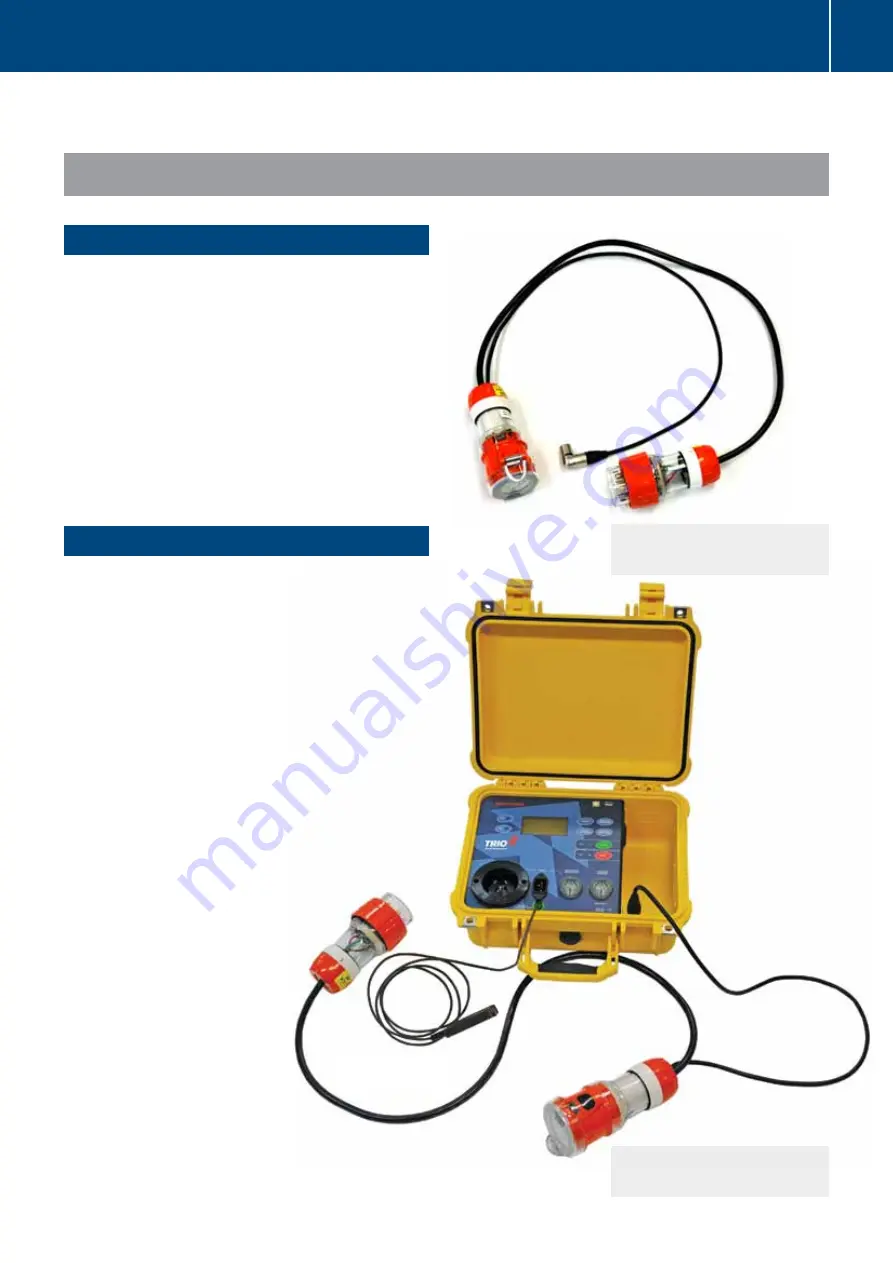 Trio SafeTcheck Nanto Operator'S Manual Download Page 21