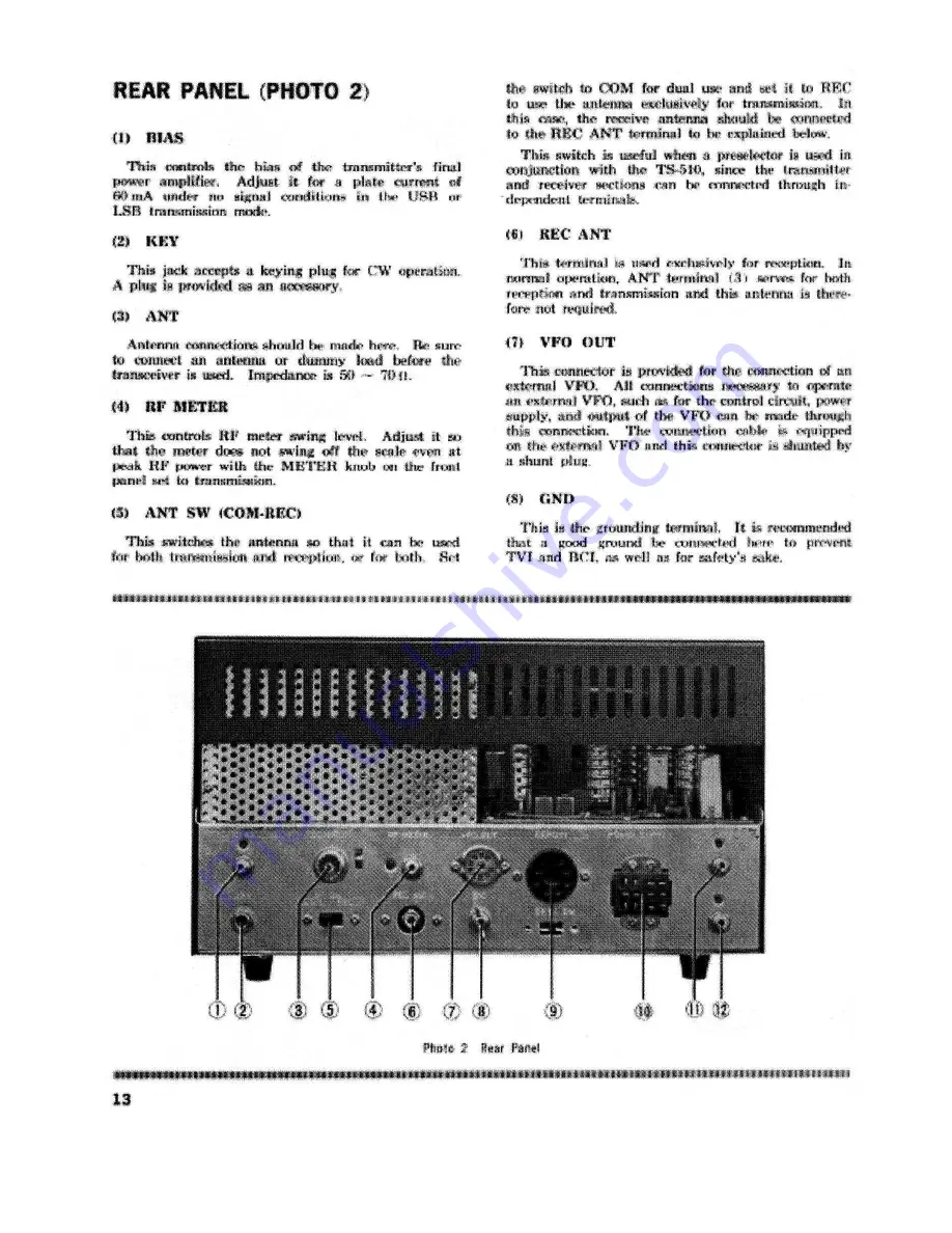 Trio TS-510 Скачать руководство пользователя страница 14