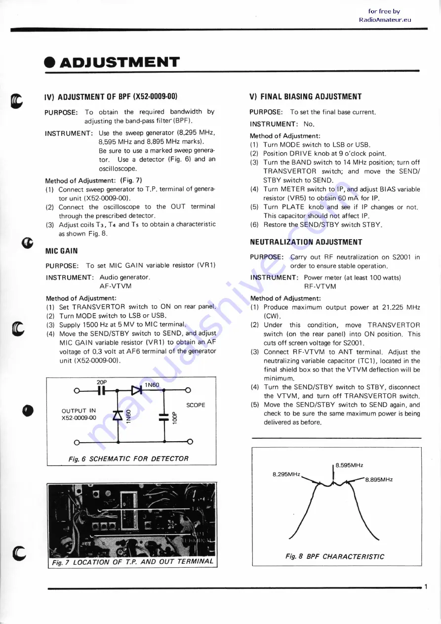 Trio TX-599 Скачать руководство пользователя страница 12