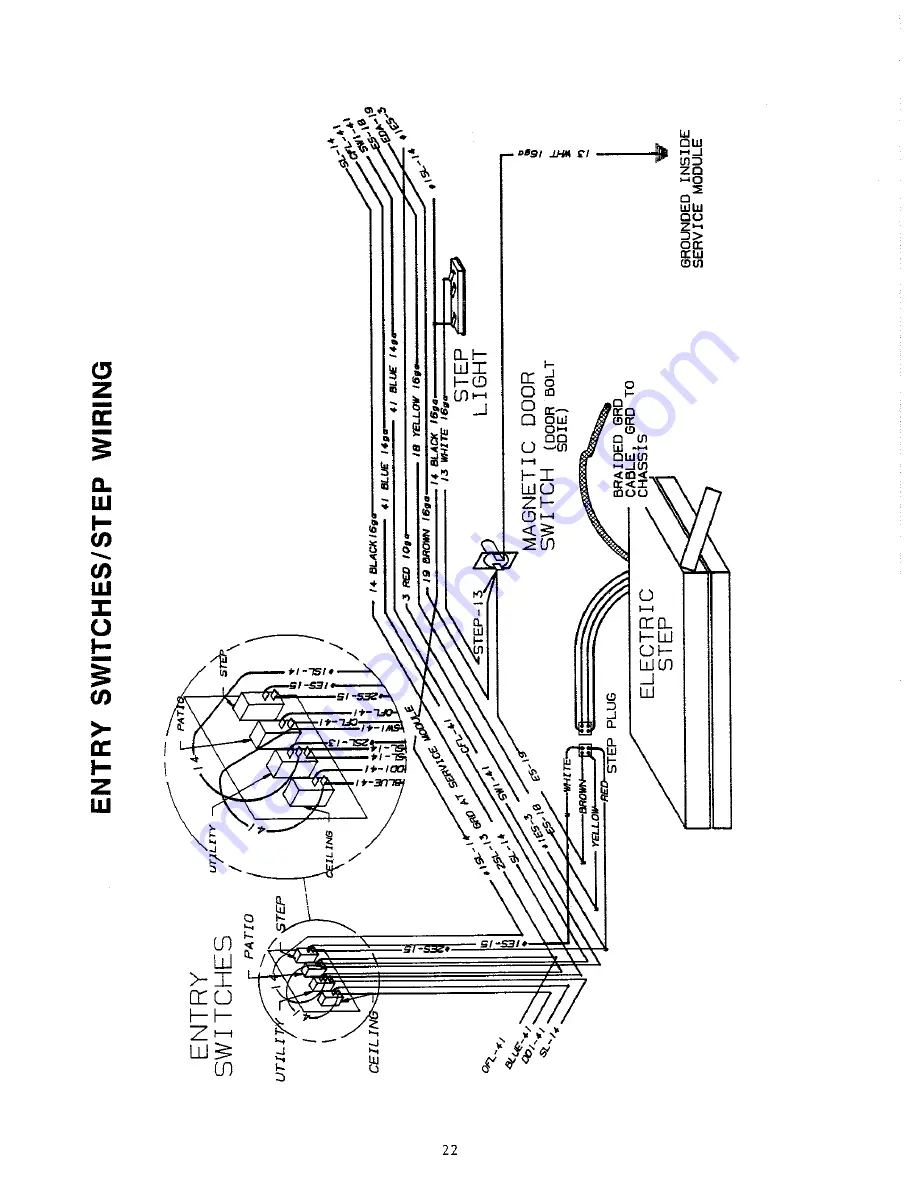 Triple E 1990 Regency A-681 SL Owner'S Manual Download Page 30