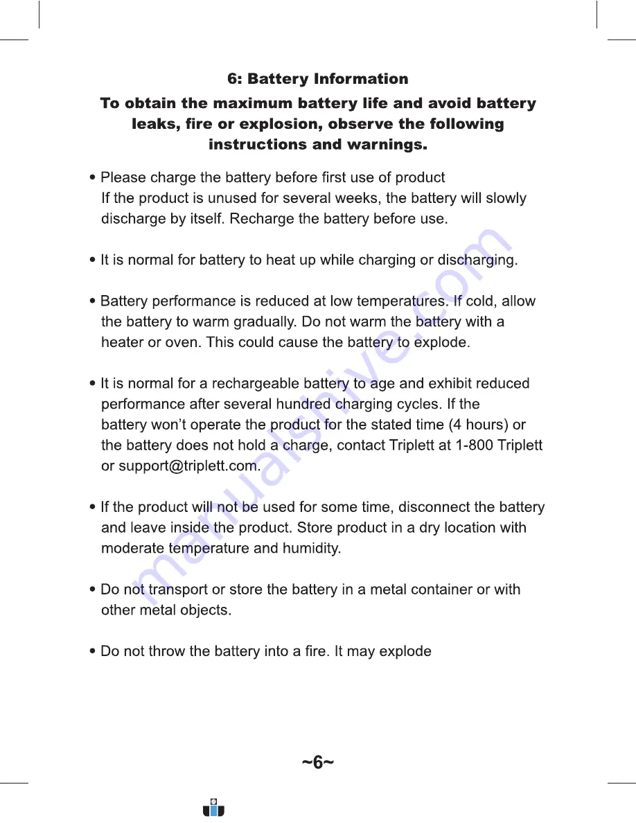 Triplett CamView Elite Instruction Manual Download Page 9