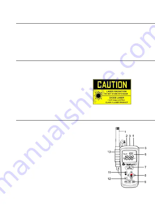 Triplett RHT70 User Manual Download Page 2