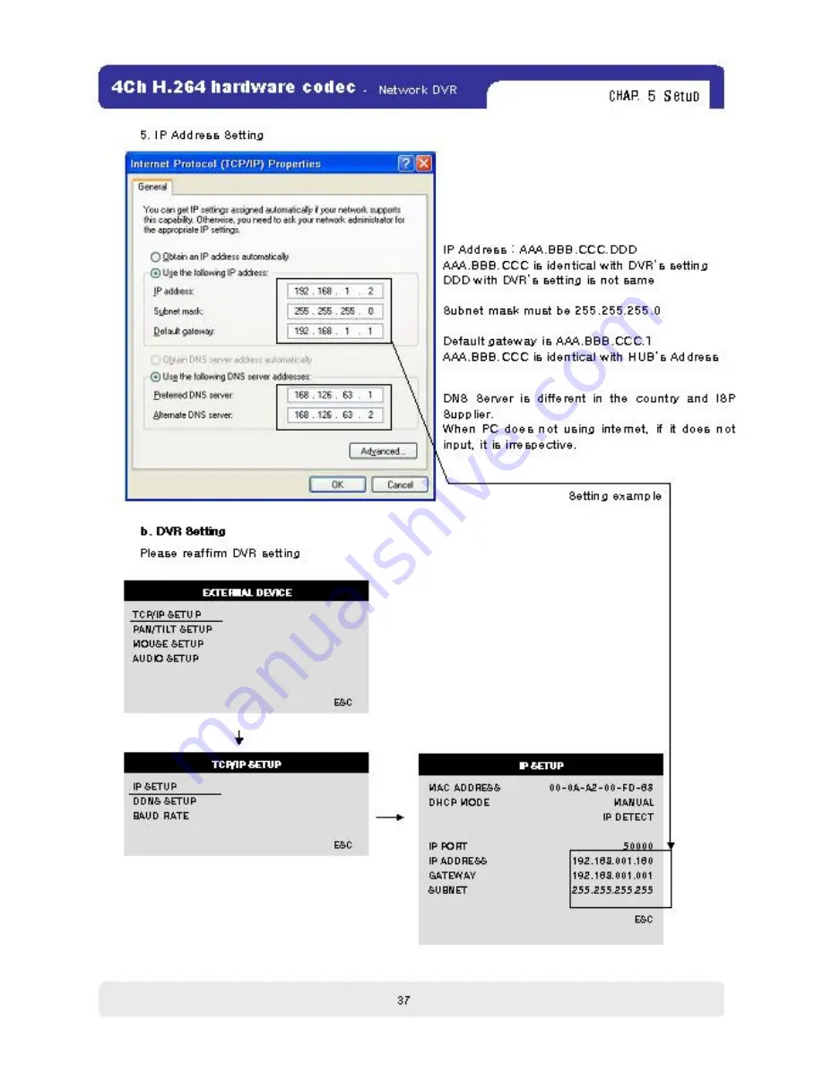 Triplex Nextwork DVR Скачать руководство пользователя страница 38