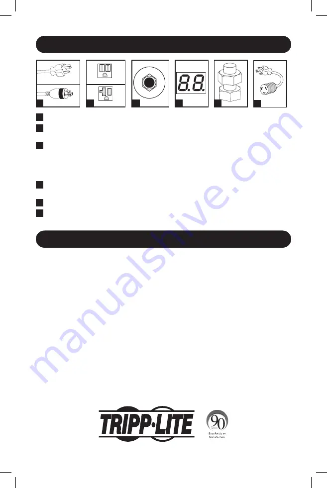 Tripp Lite AG-00DE Owner'S Manual Download Page 8