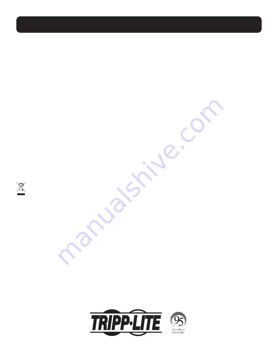 Tripp Lite AG-0514 Series Owner'S Manual Download Page 24