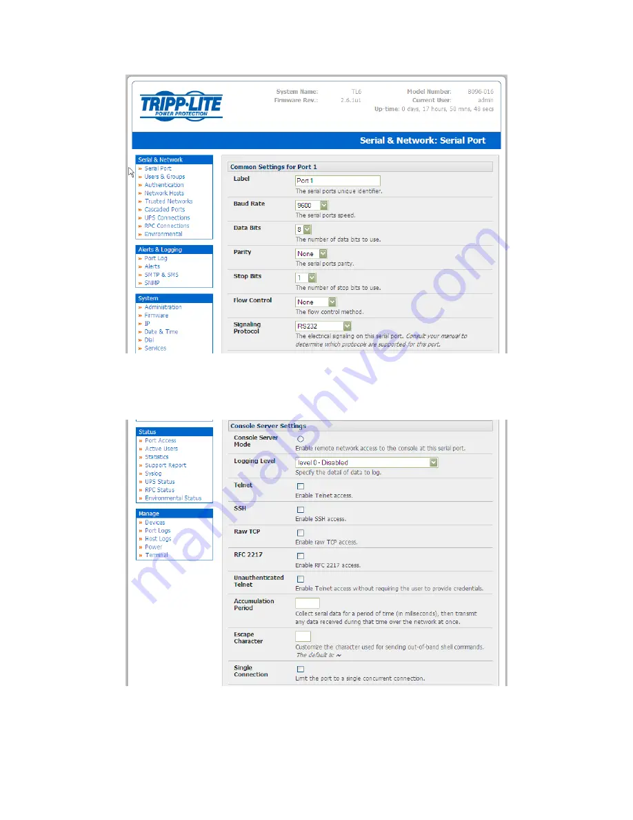 Tripp Lite B092-016 Owner'S Manual Download Page 36