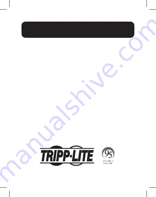 Tripp Lite B126-1A1-WHD4HH Owner'S Manual Download Page 25