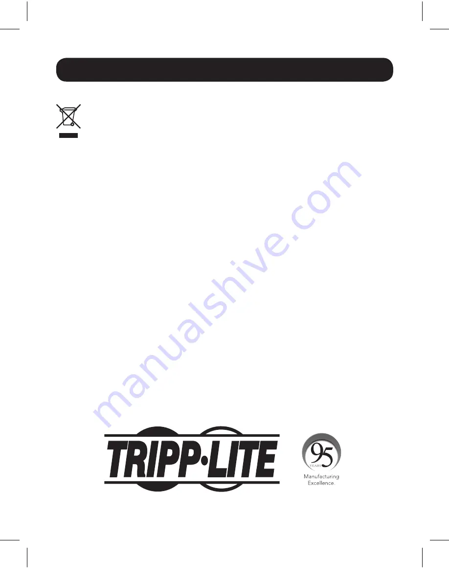 Tripp Lite B126-1P1M-U-POC Owner'S Manual Download Page 8