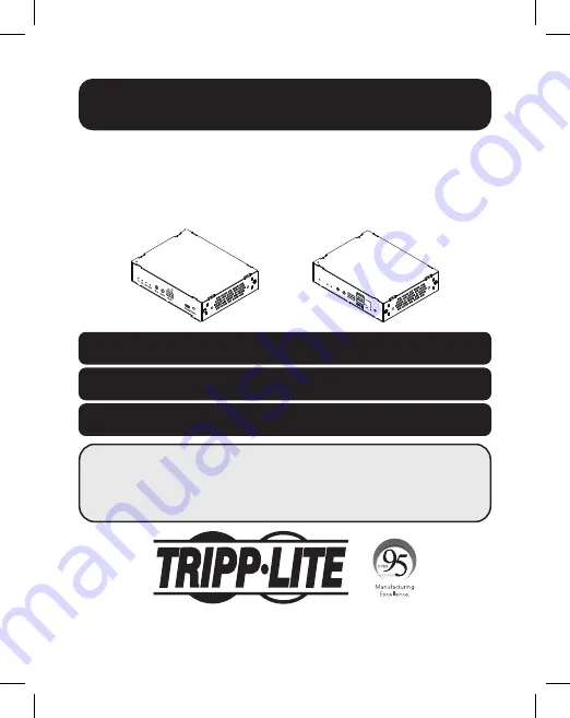 Tripp Lite B127E-1A1-HH Owner'S Manual Download Page 1