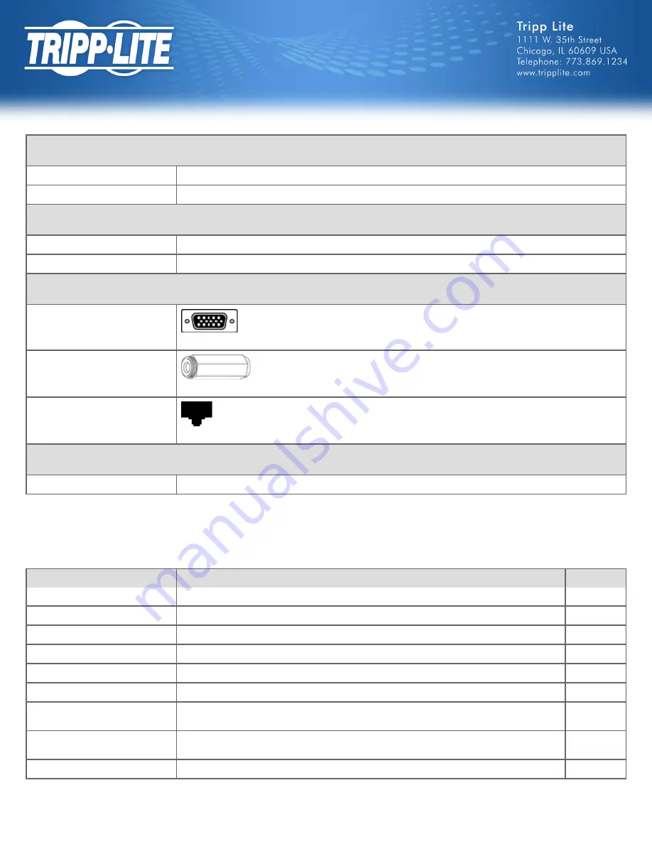 Tripp Lite B130-101A-WP-1 Скачать руководство пользователя страница 2