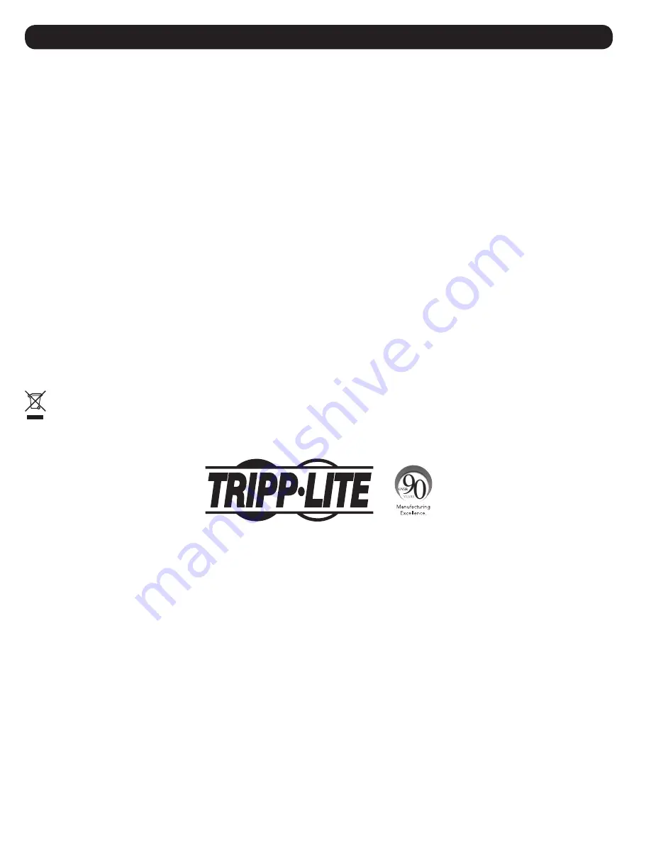 Tripp Lite CSC16USB Owner'S Manual Download Page 8