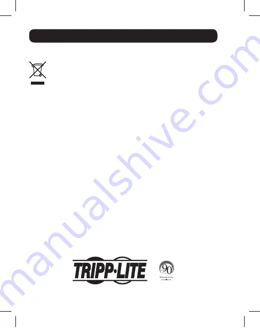 Tripp Lite DisplayPort B156-002 Owner'S Manual Download Page 8