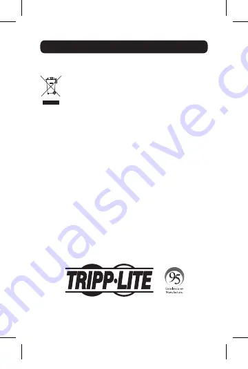 Tripp Lite N784-001-SC-15 Owner'S Manual Download Page 20