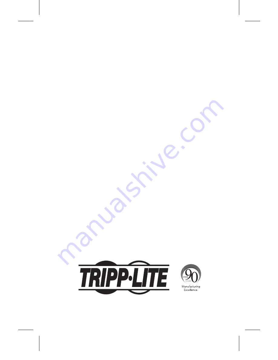 Tripp Lite P116-000-HDSC2 Owner'S Manual Download Page 8