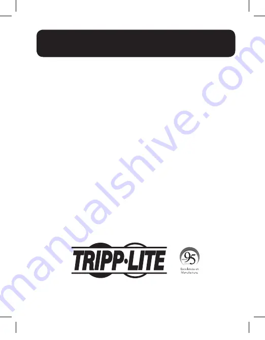 Tripp Lite P130-000-COMP Owner'S Manual Download Page 5