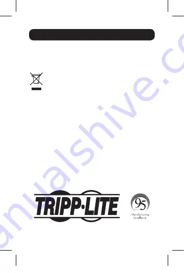 Tripp Lite P130-06N-DP-V2 Owner'S Manual Download Page 20