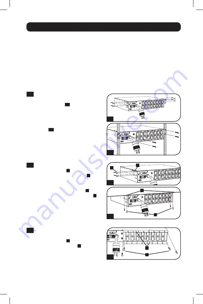 Tripp Lite PDUMH30HV19NET Owner'S Manual Download Page 3