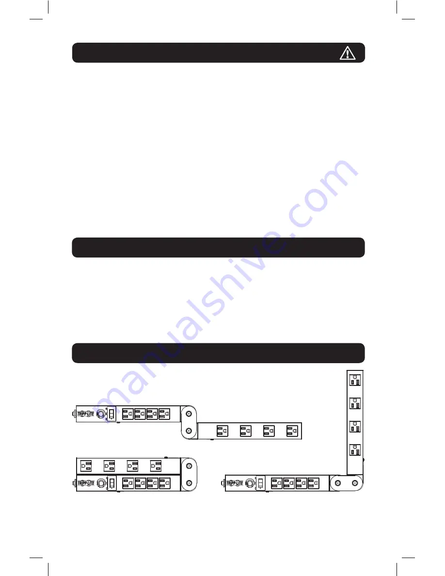 Tripp Lite PSF2408 Owner'S Manual Download Page 2