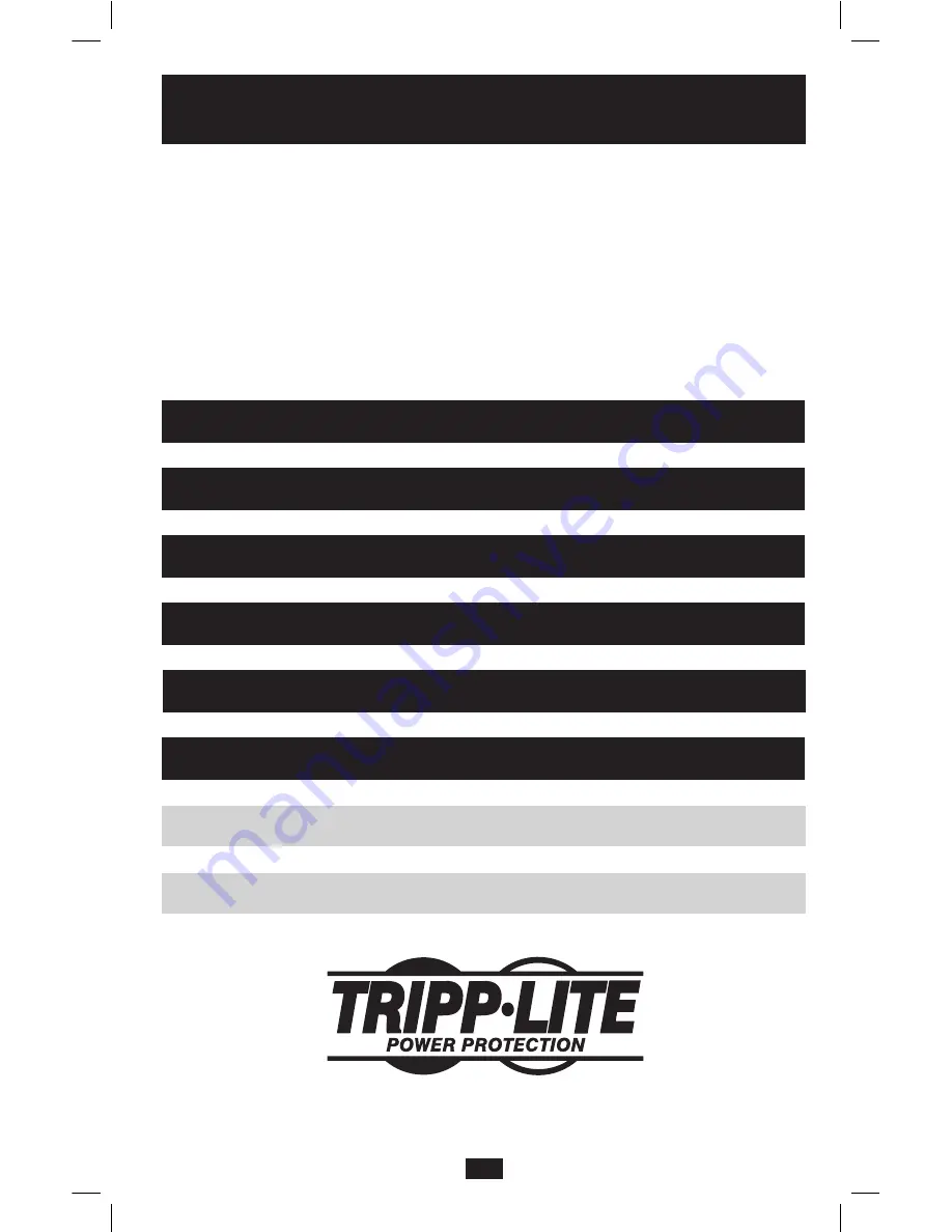 Tripp Lite RS-1215 AGIP120V6IPRM Owner'S Manual Download Page 11