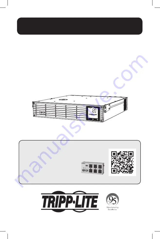 Tripp Lite SMART2200RM2UL Owner'S Manual Download Page 1