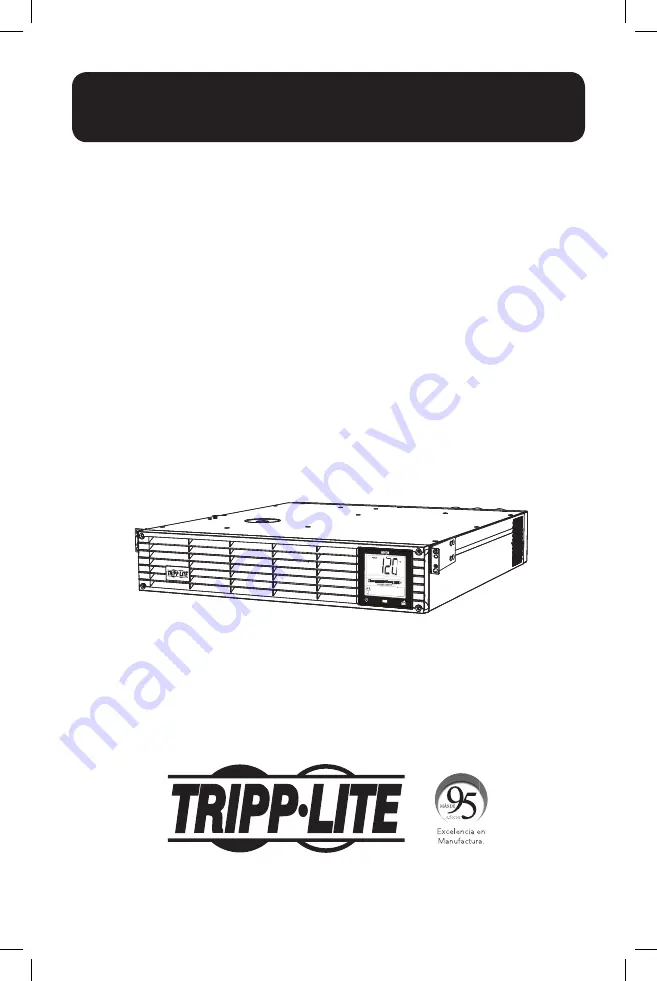 Tripp Lite SMART2200RM2UL Owner'S Manual Download Page 21