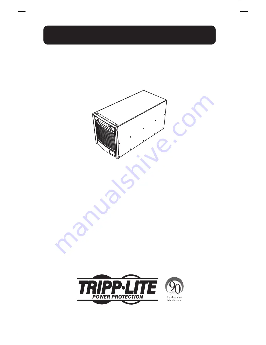 Tripp Lite SMART2500XLHG Owner'S Manual Download Page 14