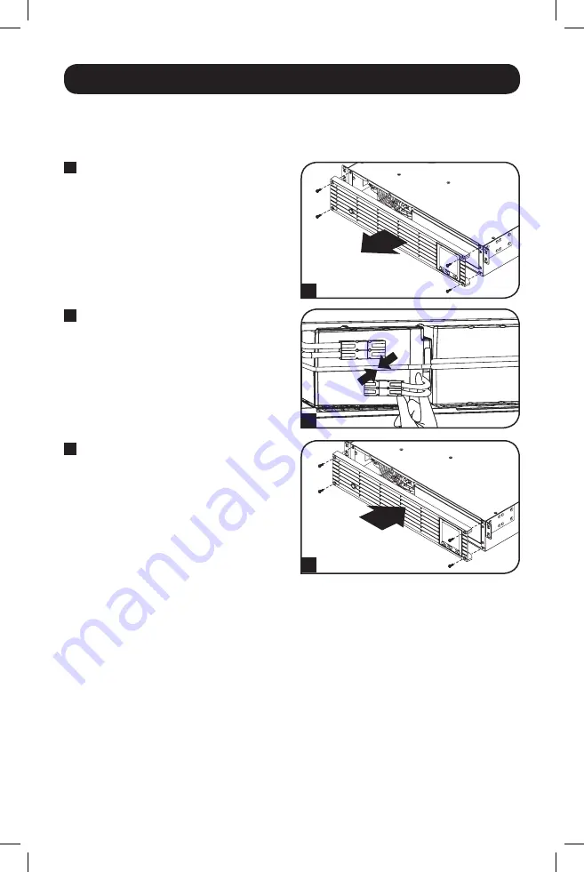 Tripp Lite SMART3000RM2UL Owner'S Manual Download Page 4