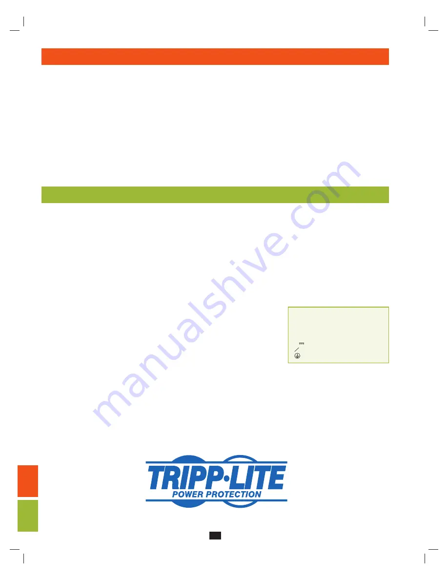 Tripp Lite SmartOnline 3-Phase UPS Systems SU20KX Скачать руководство пользователя страница 208