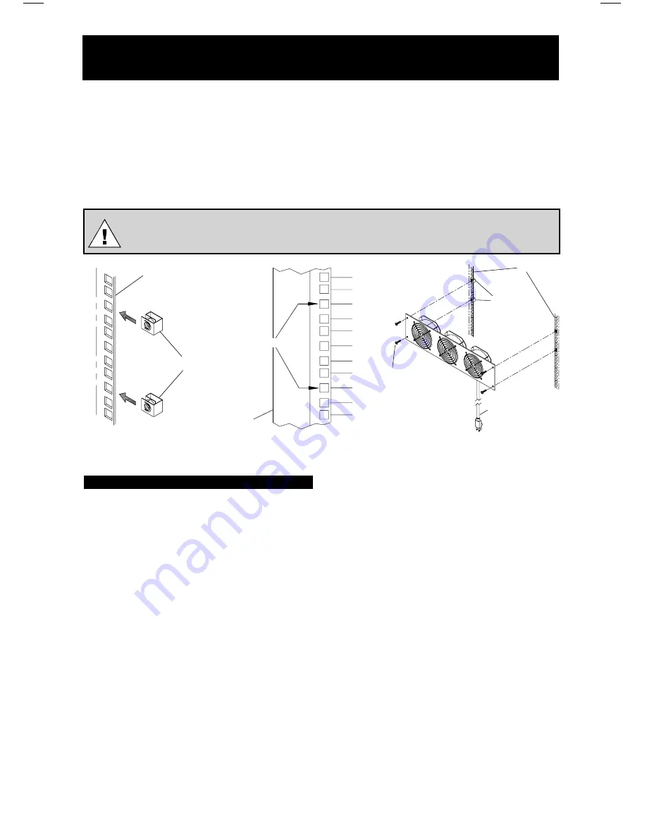 Tripp Lite SmartRack Panel-Mount Three-Fan Accessory SR14 Скачать руководство пользователя страница 2