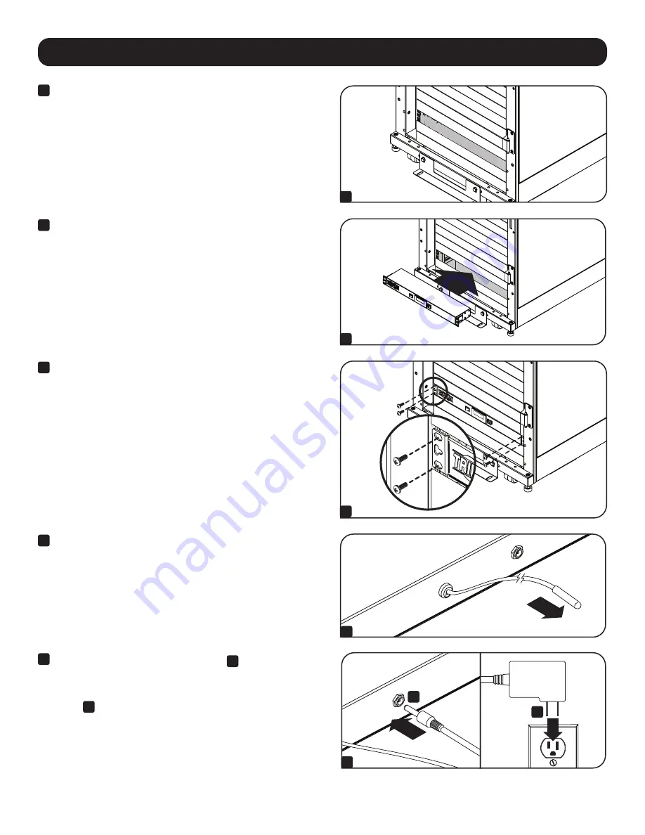 Tripp Lite SmartRack SR1UPNLTEMP Скачать руководство пользователя страница 7