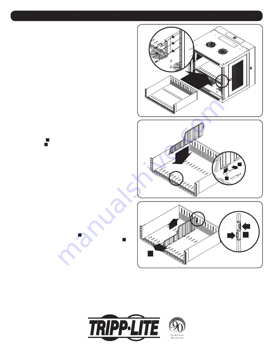 Tripp Lite SR16SHELF Скачать руководство пользователя страница 4