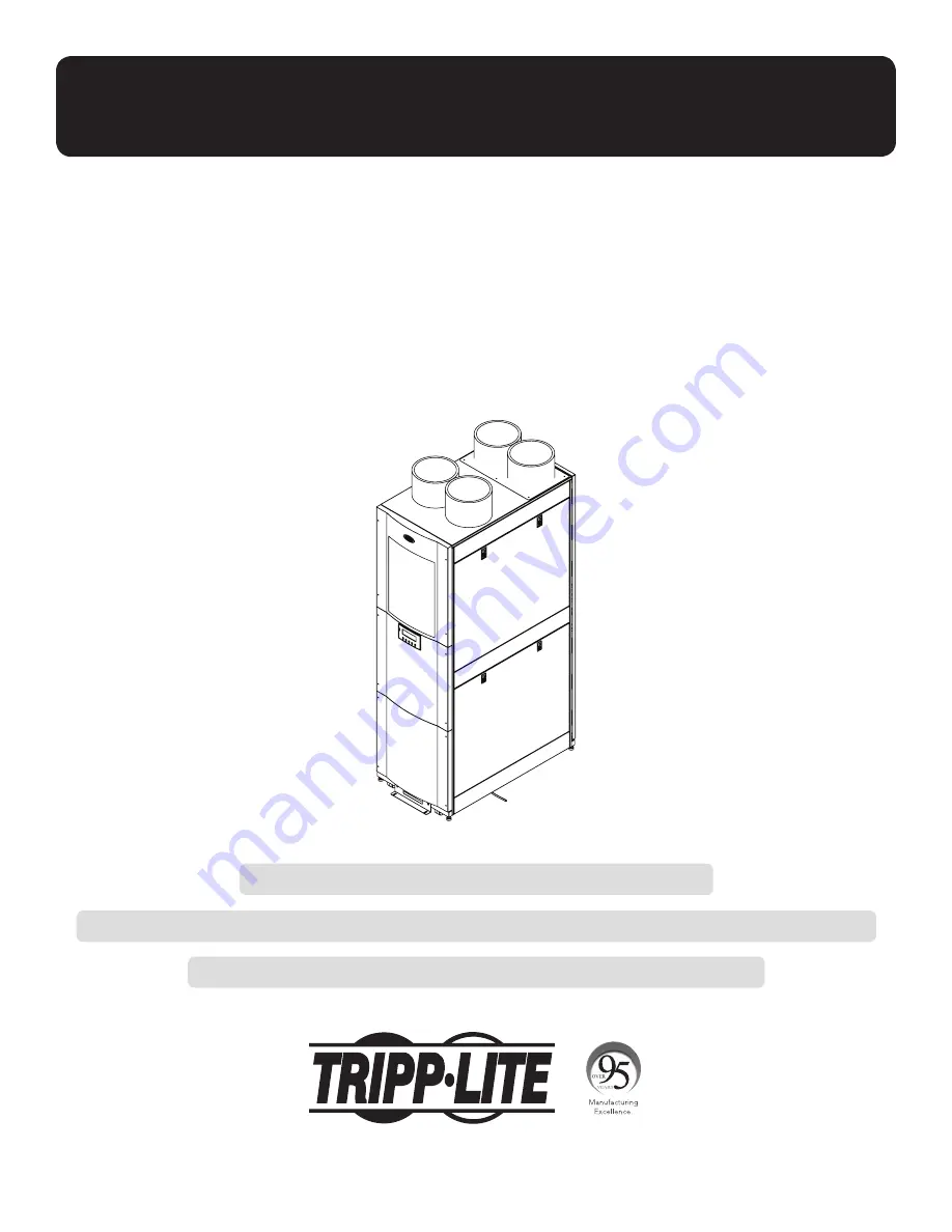 Tripp Lite SRCOOL33K Service Manual Download Page 1